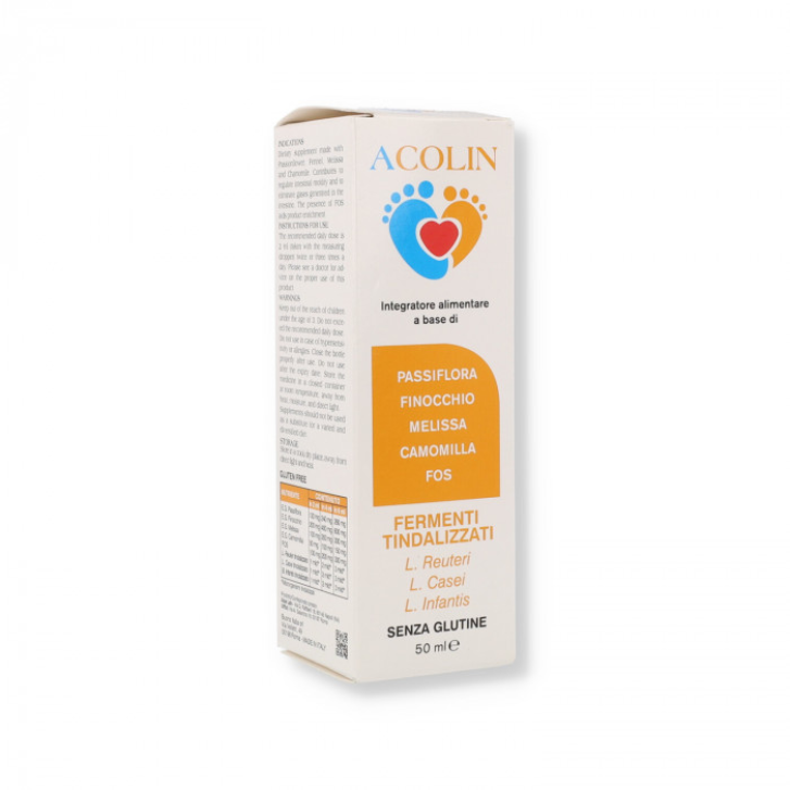 Acolin Integratore Motilità Intestinale con Passiflora Finocchio e Melissa 50ml - ACOLIN Acolin Integratore Motilità Intestinale con Passiflora Finocchio e Melissa 50ml - ACOLIN