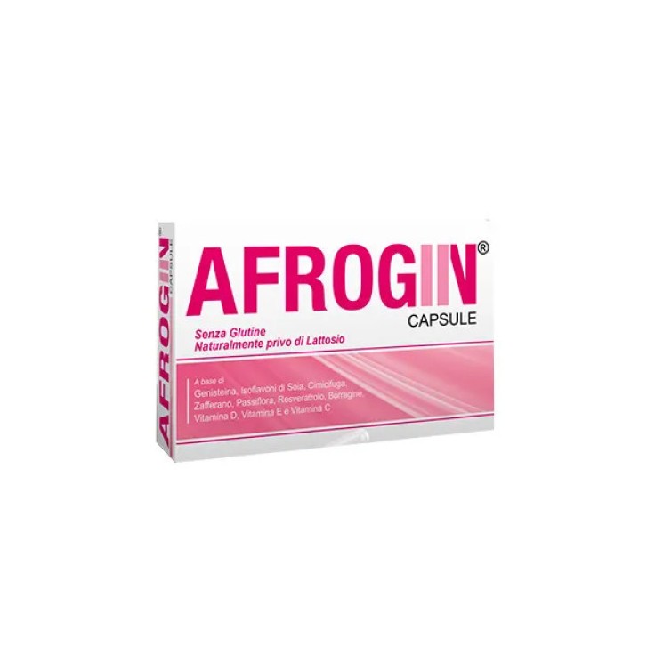 Afrogin Integratore Menopausa Senza Glutine e Lattosio 30 Compresse - SHEDIR Afrogin Integratore Menopausa Senza Glutine e Lattosio 30 Compresse - SHEDIR