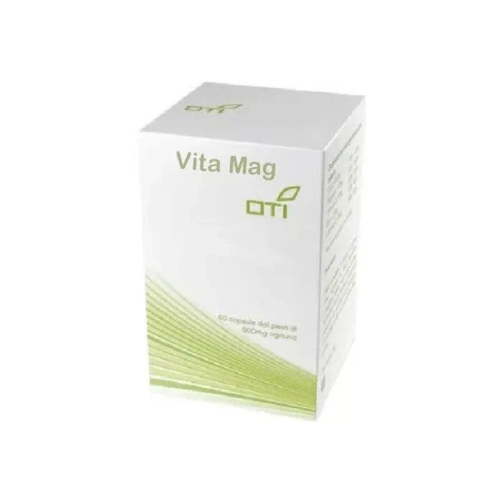 Vita Mag Integratore Magnesio ed Equiseto per Stanchezza 60 Capsule - OTI Vita Mag Integratore Magnesio ed Equiseto per Stanchezza 60 Capsule - OTI