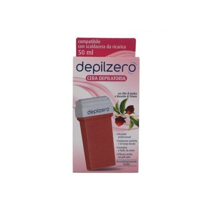 Depilzero Cera Depilatoria Corpo con Olio di Jojoba 50 ml - Depilzero