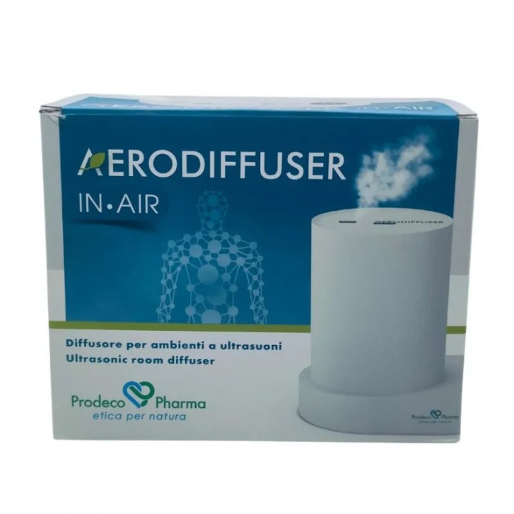 Aerodiffuser In Air Diffusore Aromi Umidificatore Ultrasuoni con Lampada - GSE