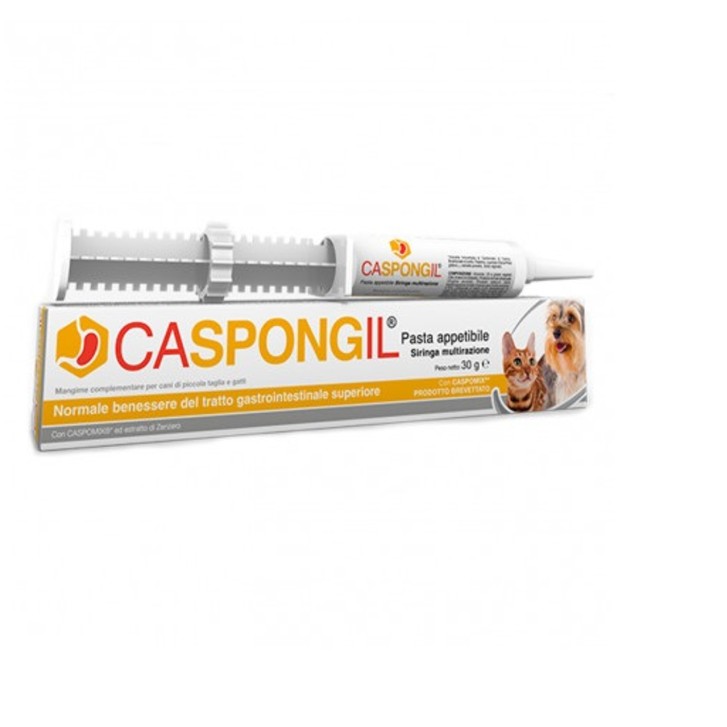 Caspongil Pasta Gastrointestinale per Cani e Gatti 30g - Shedir