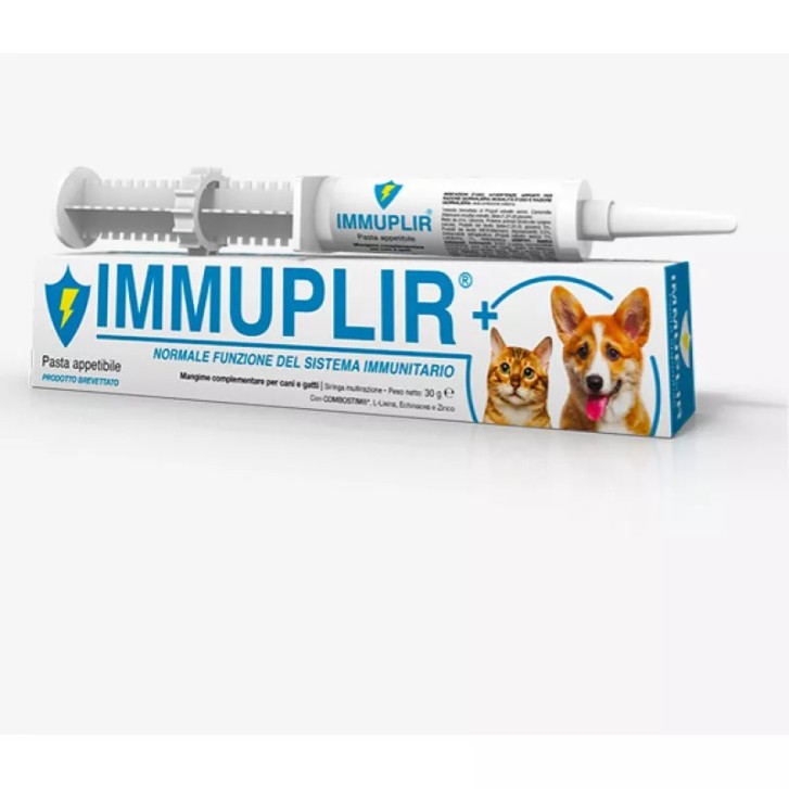 Immuplir Pasta Supporto Immunitario Cani e Gatti Siringa Multidose 30g - SHEDIR