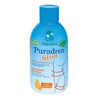 Puradren Slim Arancia Integratore Drenante Senza Glutine e Lattosio 500ml - ERBAMEA Puradren Slim Arancia Integratore Drenante Senza Glutine e Lattosio 500ml - ERBAMEA