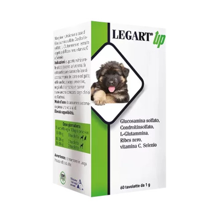 Legart Up Alimento Complementare Cani Gatti Articolazioni 120 Compresse - Aurora