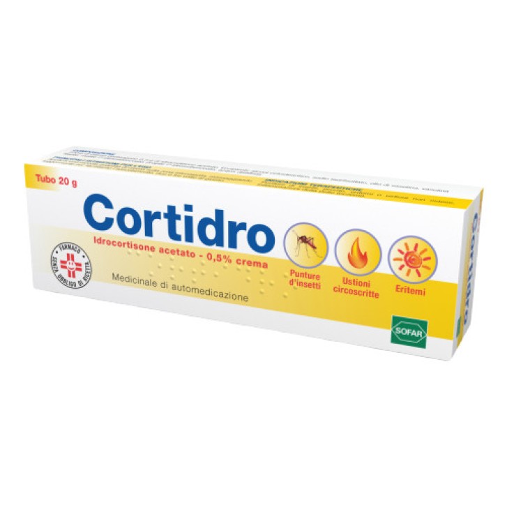 Cortidro Crema 0,5% 20g - Cortidro