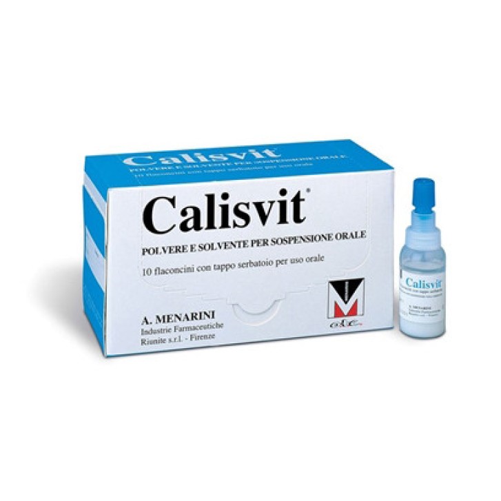 Calisvit 500 mg/200 UI sospensione orale 10 flaconcini - CALISVIT