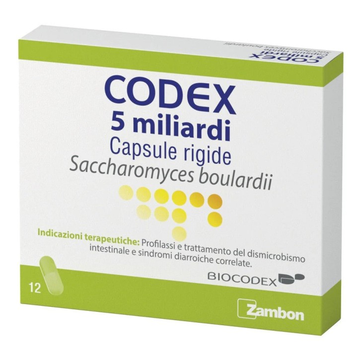 Codex 5 Miliardi Capsule Rigide 12 Capsule - Codex