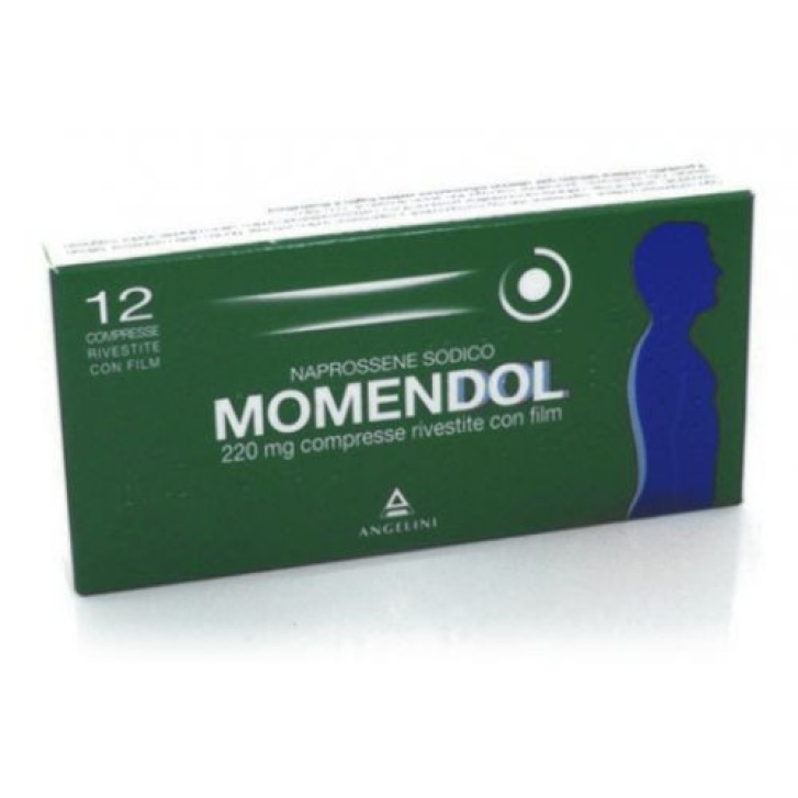 Momendol 220mg Medicinale SOP OTC 12 Compresse Rivestite - MOMENT