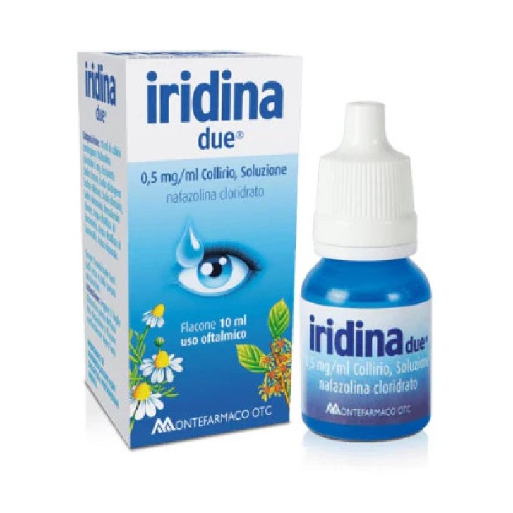 Iridina Due Collirio Soluzione 0,5mg/ml 10ml - Iridina
