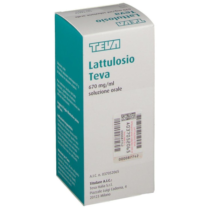 Lattulosio Teva 670mg/ml Soluzione Orale 200ml - Teva