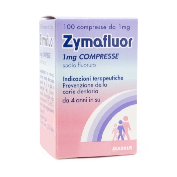 Zymafluor 1mg 100 Compresse - ZYMAFLUOR
