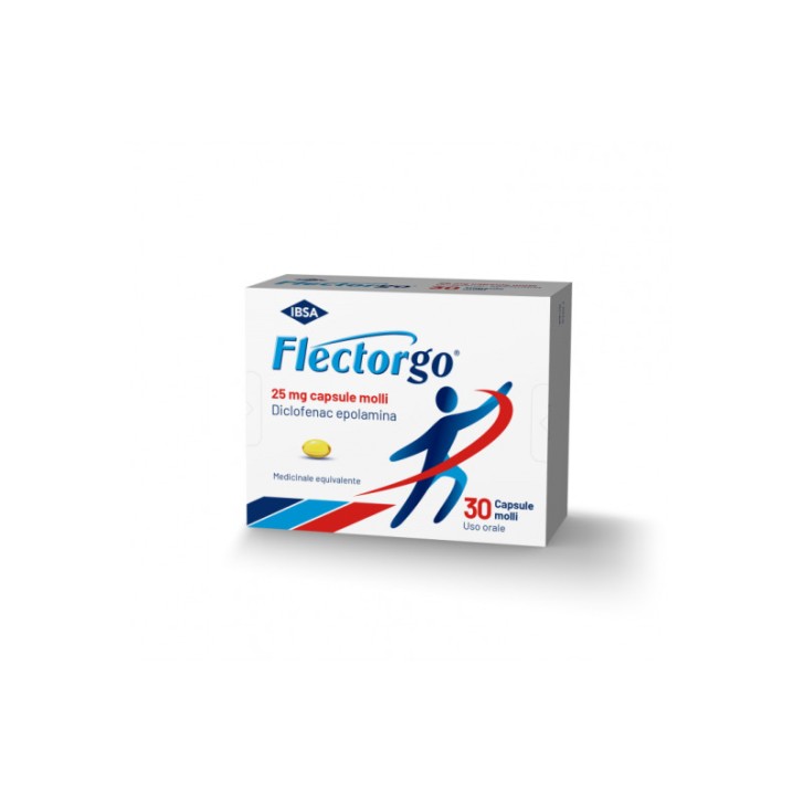 Flectorgo 25mg Capsule Molli 30pz Antinfiammatorio - Flector