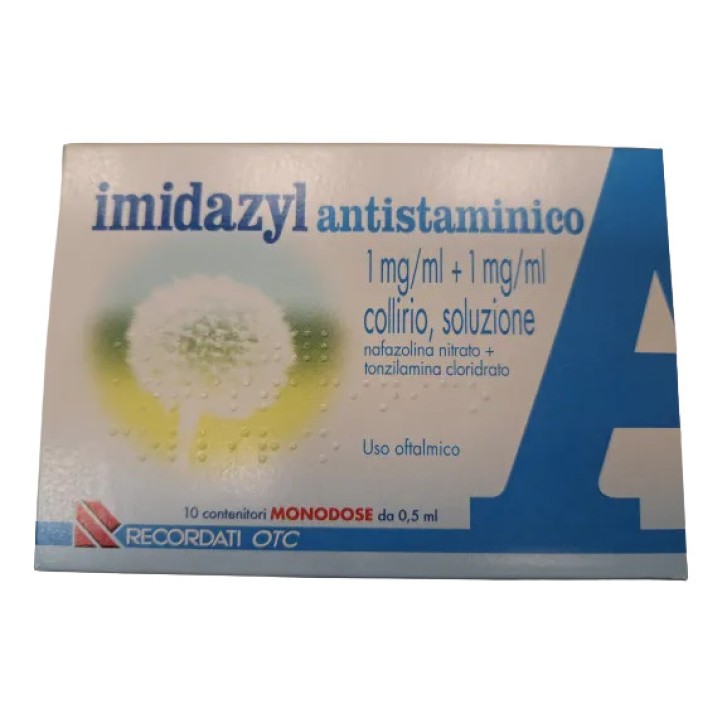 Imidazyl Antistaminico Collirio 10 Flaconcini Monodose - Imidazyl
