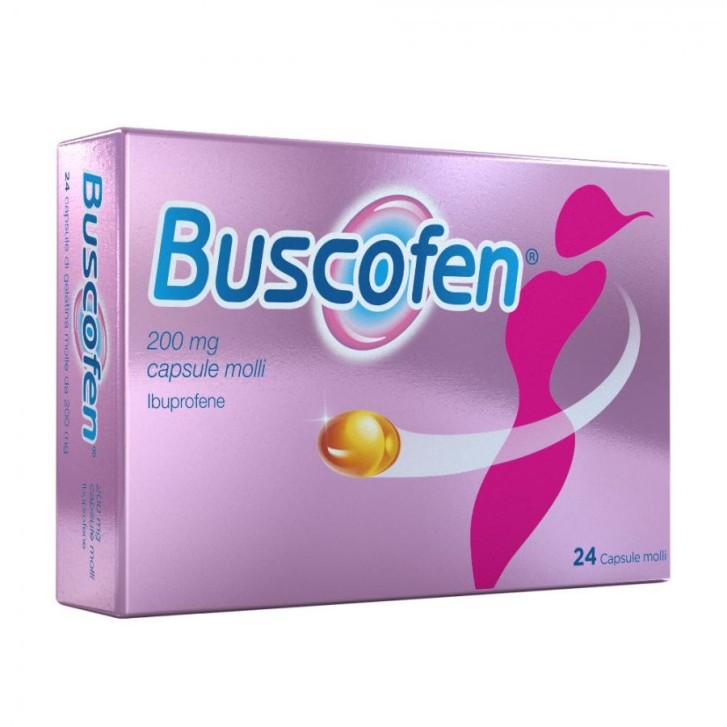Buscofen 200mg Capsule Molli Sollievo Dolore - Buscofen
