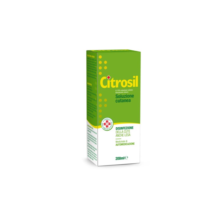 Citrosil Soluzione Cutanea Disinfettante 200ml 0,175% - Citrosil