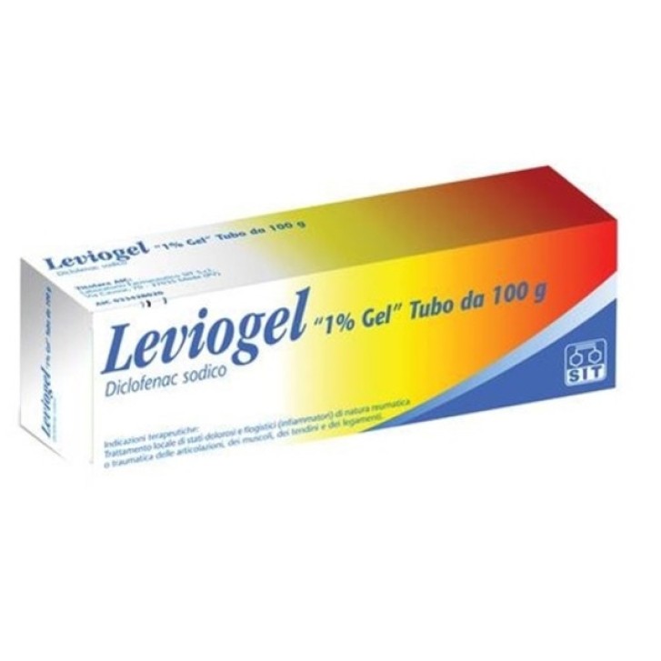 Leviogel Gel 1% 100g Farmaco Antiinfiammatorio - LEVIOGEL