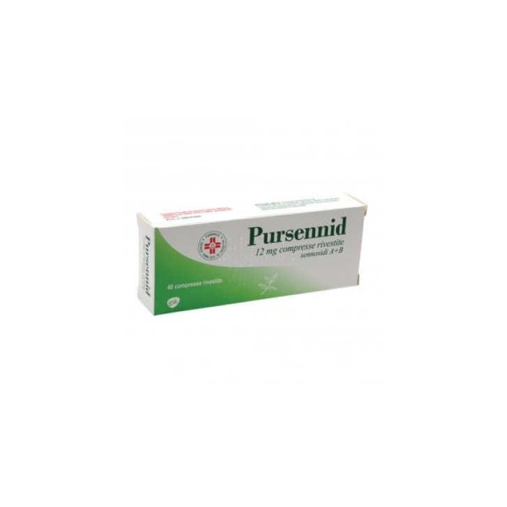 Pursennid Compresse Rivestite 12mg 40 compresse - PURSENNID