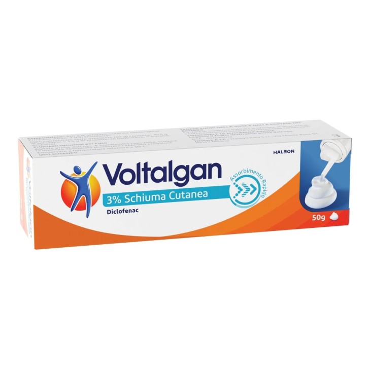 Voltalgan 3% Schiuma Cutanea 50g - Volta