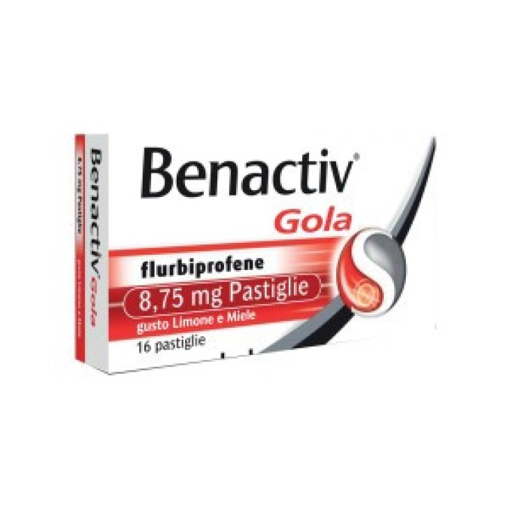 Benactiv Gola Pastiglie Limone e Miele 16 Pastiglie - Benactiv Benactiv Gola Pastiglie Limone e Miele 16 Pastiglie - Benactiv