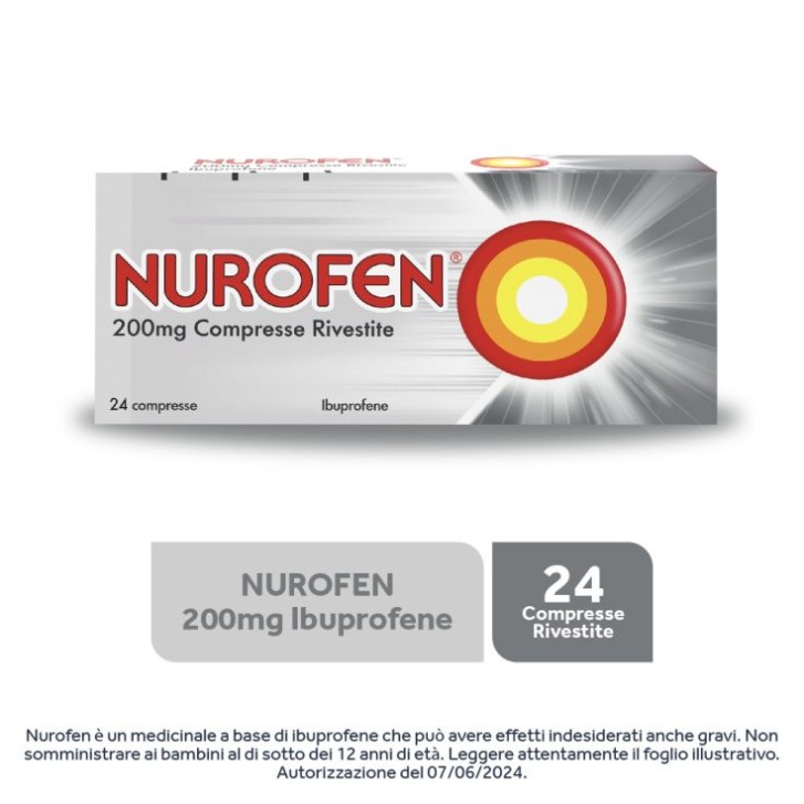 Nurofen 200 mg Compresse Rivestite Antinfiammatorio - Nurofen