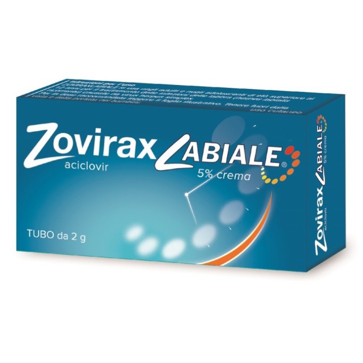 Zovirax Labiale 5% Crema per Herpes Labiale 2g - Zovirax