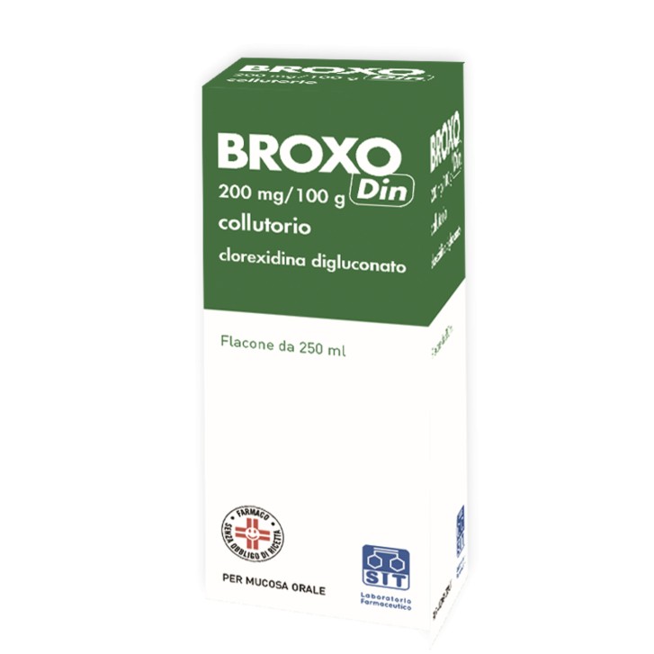 Broxodin Collutorio Disinfettante Orale 250ml 0,2% - Broxodin