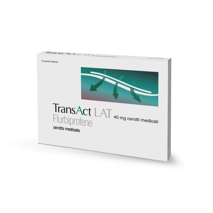 Transact Lat 40mg Cerotti Medicati per Dolore Muscolare - Transact Lat