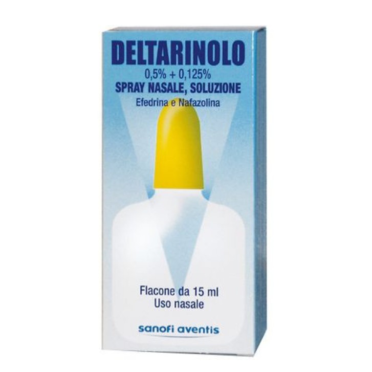 Deltarinolo Spray Nasale Decongestionante 15 ml - Deltarinolo