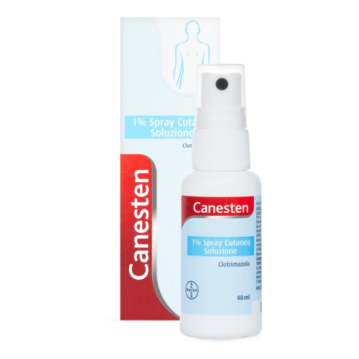 Canesten Spray Cutaneo 1% 40ml Antimicotico per Micosi - Canesten