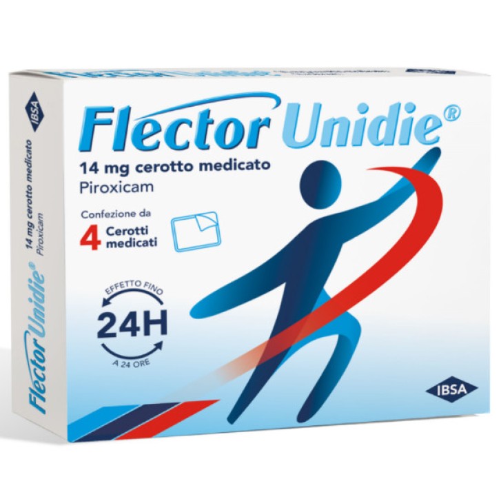 FLECTOR UNIDIE Cerotto Medicato 14mg 4 Cerotti - FLECTOR