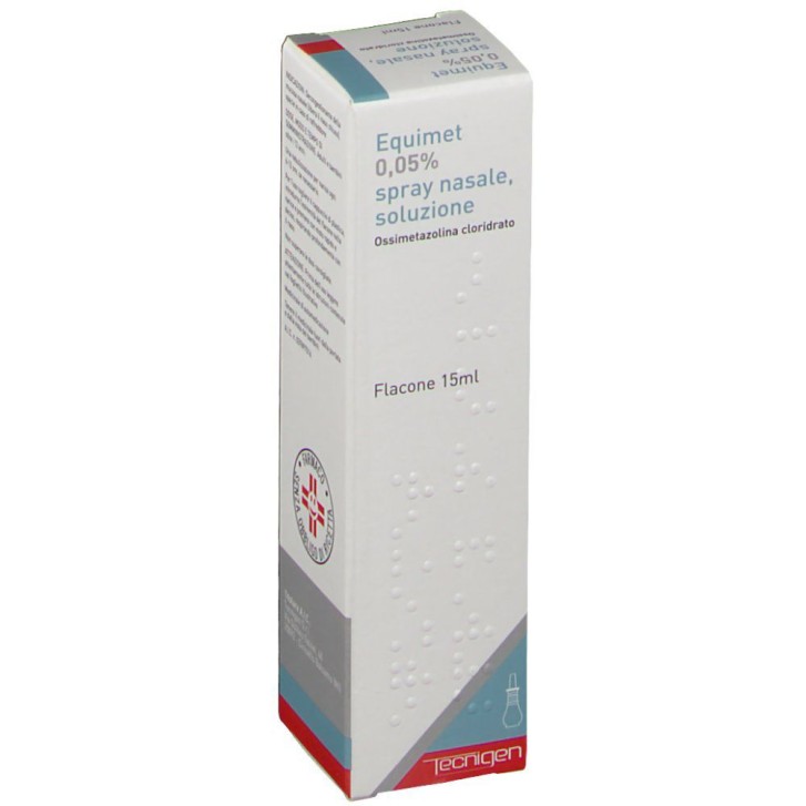 Equimet Spray Nasale Decongestionante 0,05% 15ml - Equimet