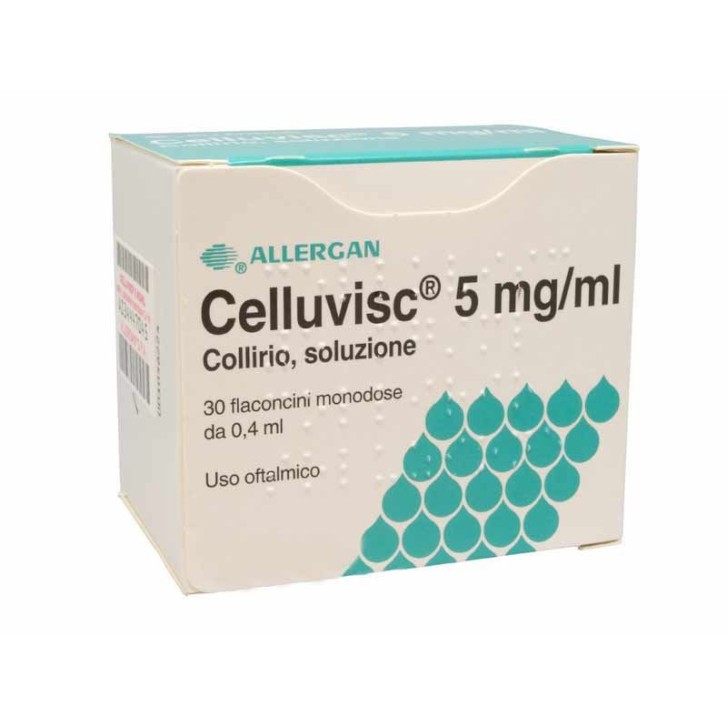 Celluvisc Collirio Monodose 5mg/ml 30 Flaconcini - Celluvisc