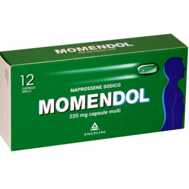 Momendol 220 Mg 12 Capsule Molli - Moment