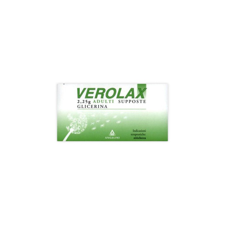 Verolax Adulti 2,25 G Supposte di Glicerina - Verolax Verolax Adulti 2,25 G Supposte di Glicerina - Verolax