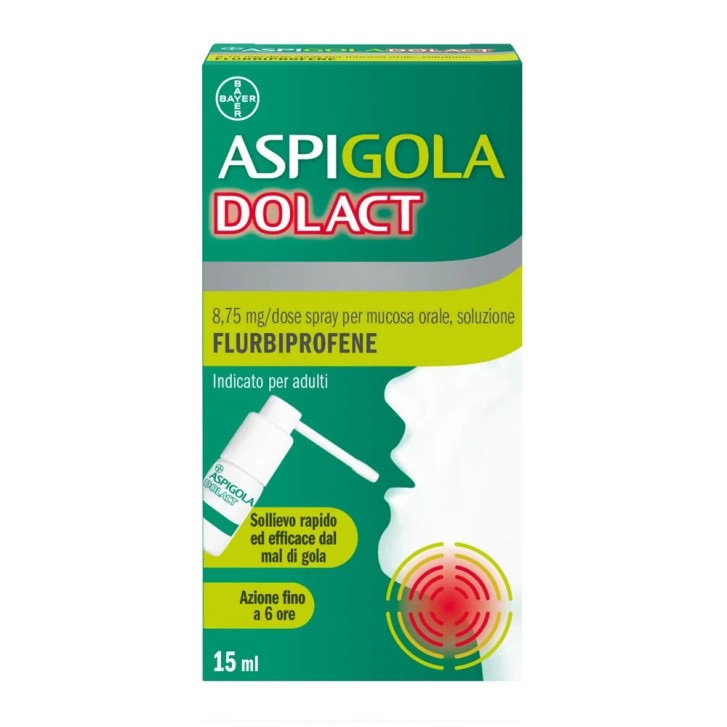 Aspi Gola Spray per Mucosa Orale Flurbiprofene 15ml - Aspi Gola