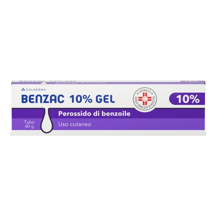 Benzac Gel 10% Per Acne 40g - Benzac