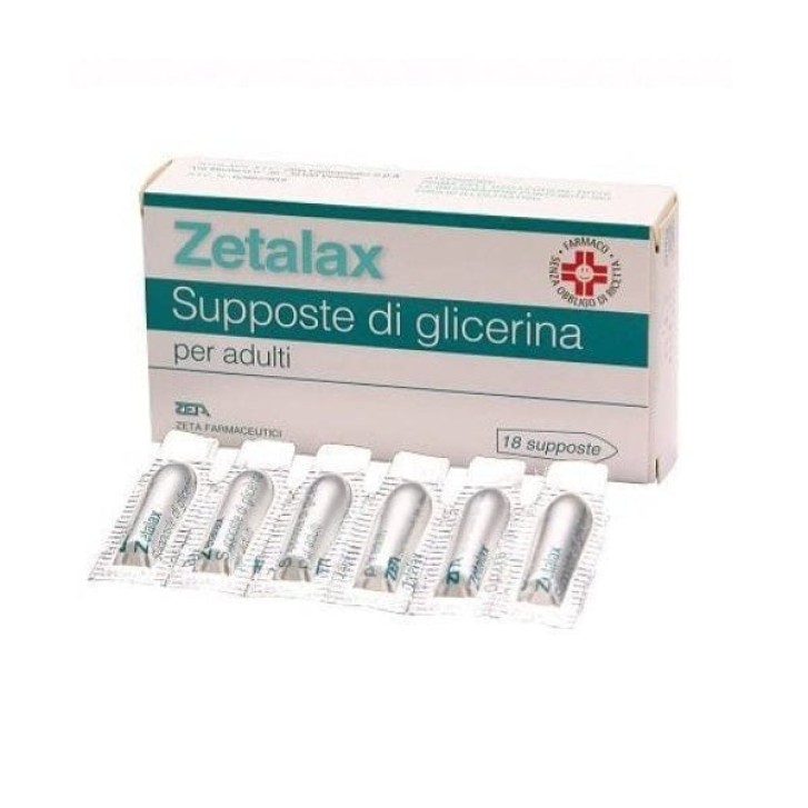 Zetalax AD 18 Supposte 2,25g - Zetalax