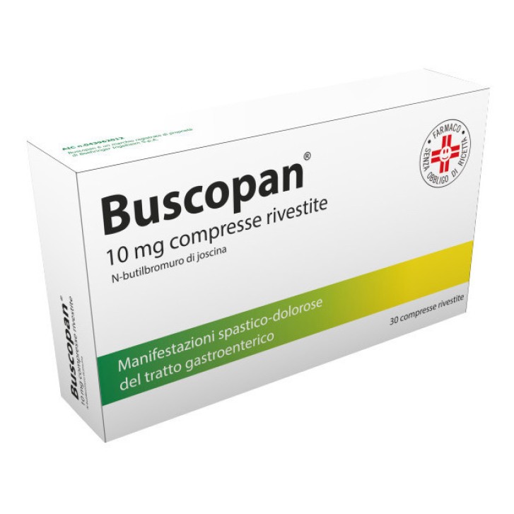 Buscopan 30 Compresse Rivestite 10 mg - BUSCOPAN