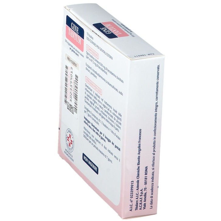 Ginetantum 500 Mg Granulato per Soluzione Cutanea 10 Bustine Vaginali - Ginetantum Ginetantum 500 Mg Granulato per Soluzione Cutanea 10 Bustine Vaginali - Ginetantum