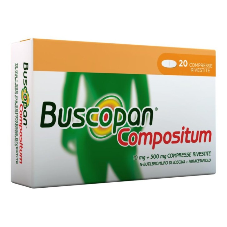 Buscopan Compositum Medicinale Antispasmodico 20 Compresse Rivestite - Buscopan