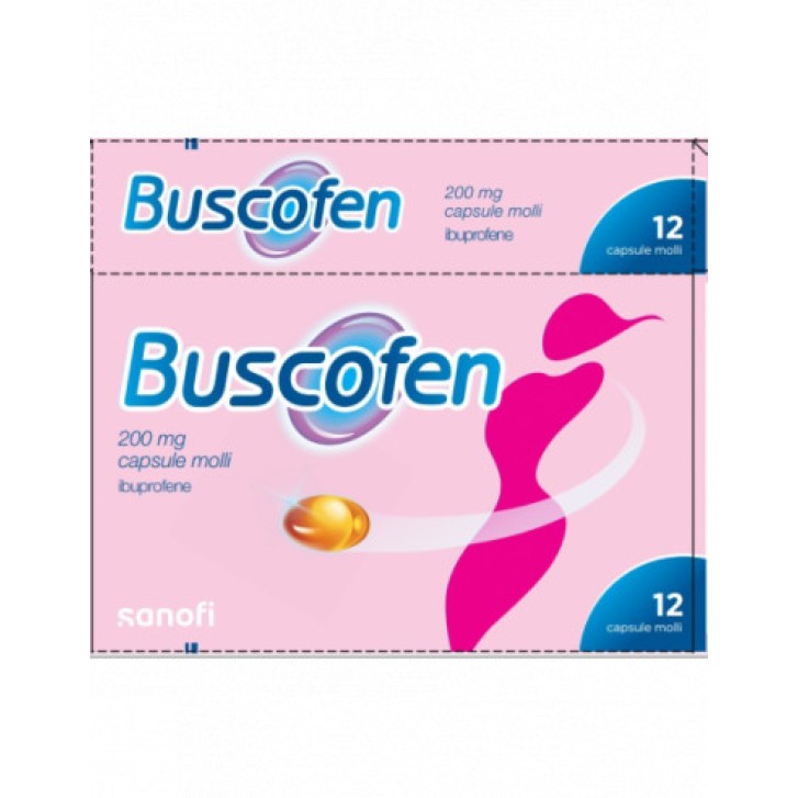 Buscofen 200mg Capsule Molli 12cps - BUSCOFEN