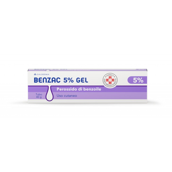 Benzac Gel 5% 40g - Benzac