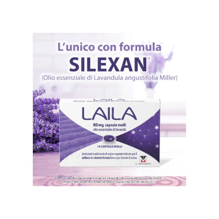 Laila Capsule Molli per Ansia Lieve 28 Pezzi - Laila