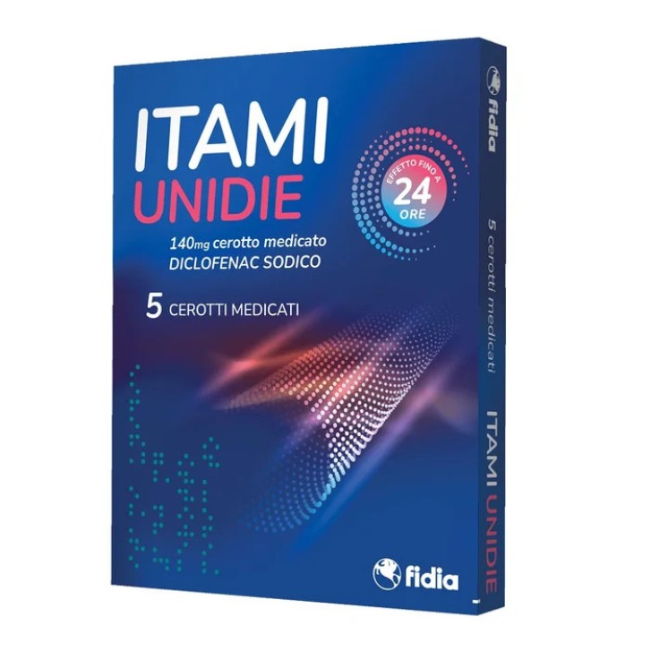 Itami Unidie Cerotto Medicato 140mg 5 Pezzi - Itami