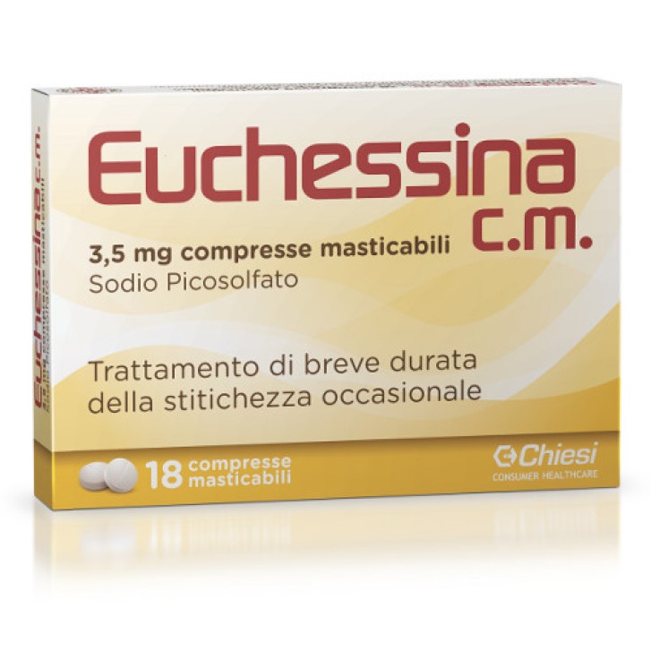 Euchessina C.M. 3,5 mg Compresse Masticabili Lassativo - Euchessina C.M.