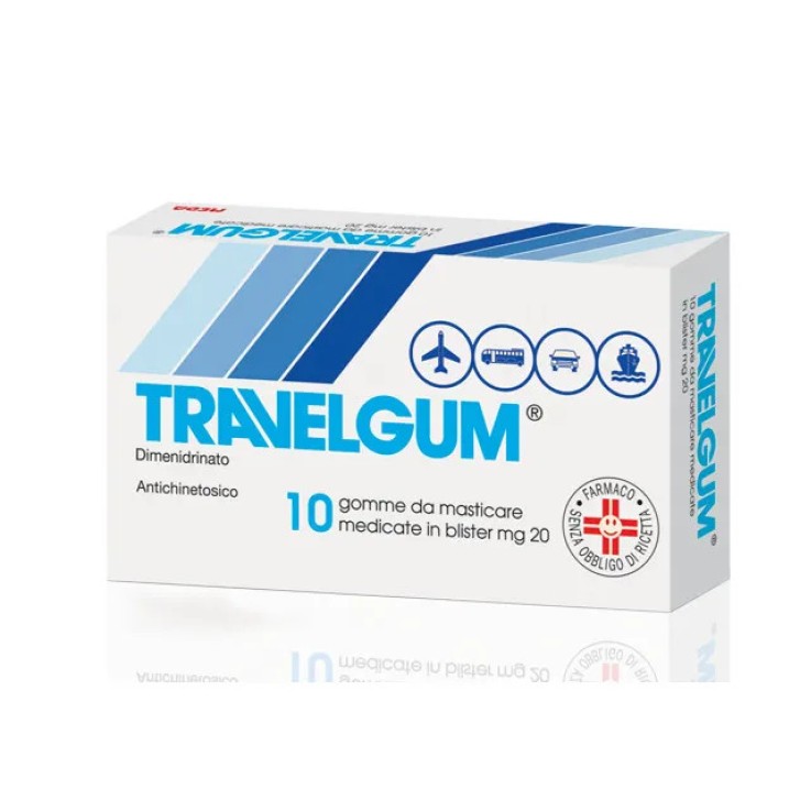 Travelgum Gomme Masticabili 20mg - Travelgum