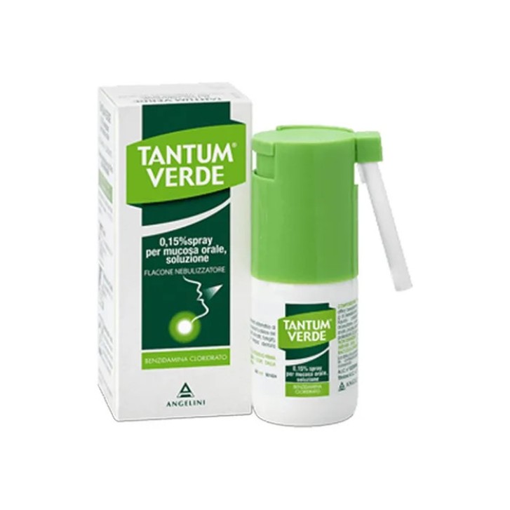 Tantum Verde Spray Medicinale per Mucosa Orale 30ml - TANTUM