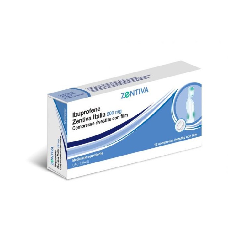Ibuprofene Zentiva 200mg 24 Compresse Rivestite - Zentiva