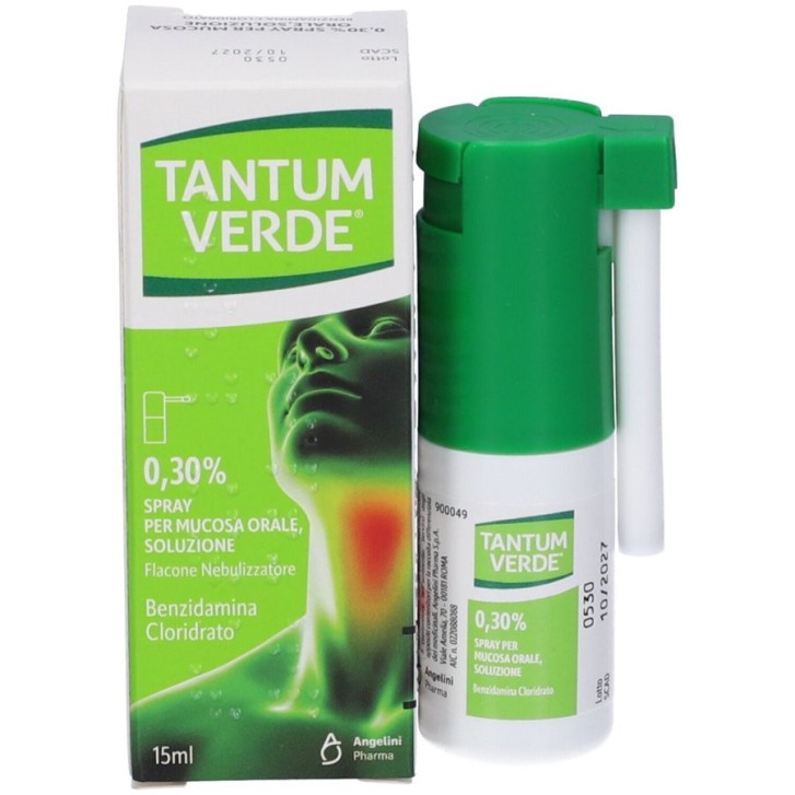 Tantum Verde Spray per Mucosa Orale 15ml - Tantum